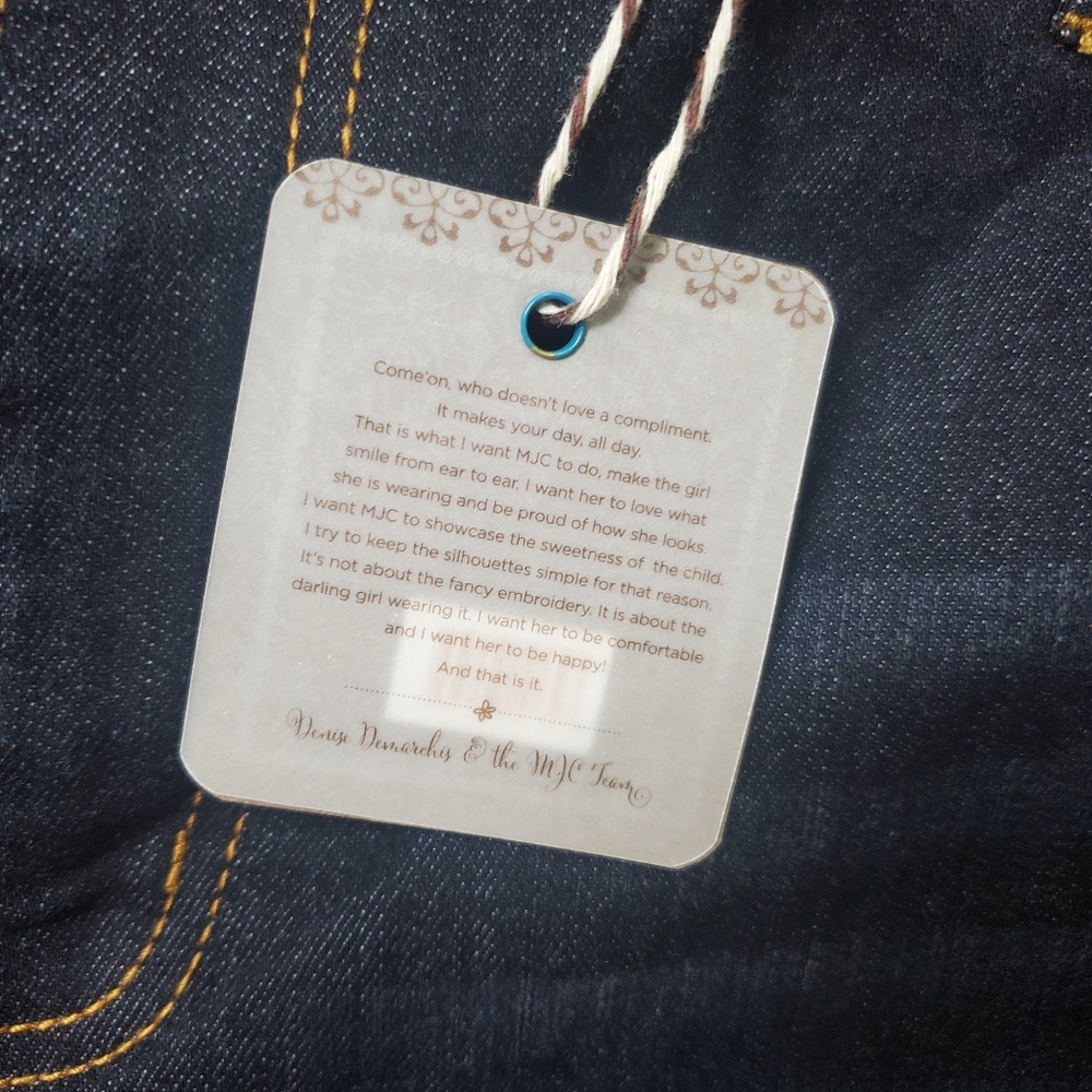 Matilda Jane Skinny Jeans NWT Size 14 - Picture 5 of 6